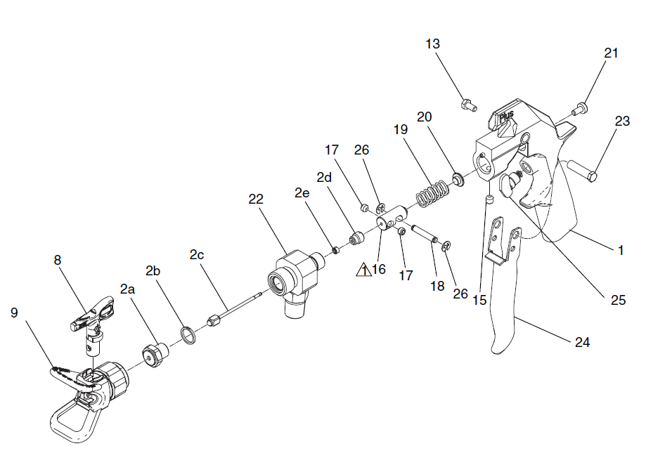 XHF Spray Gun
